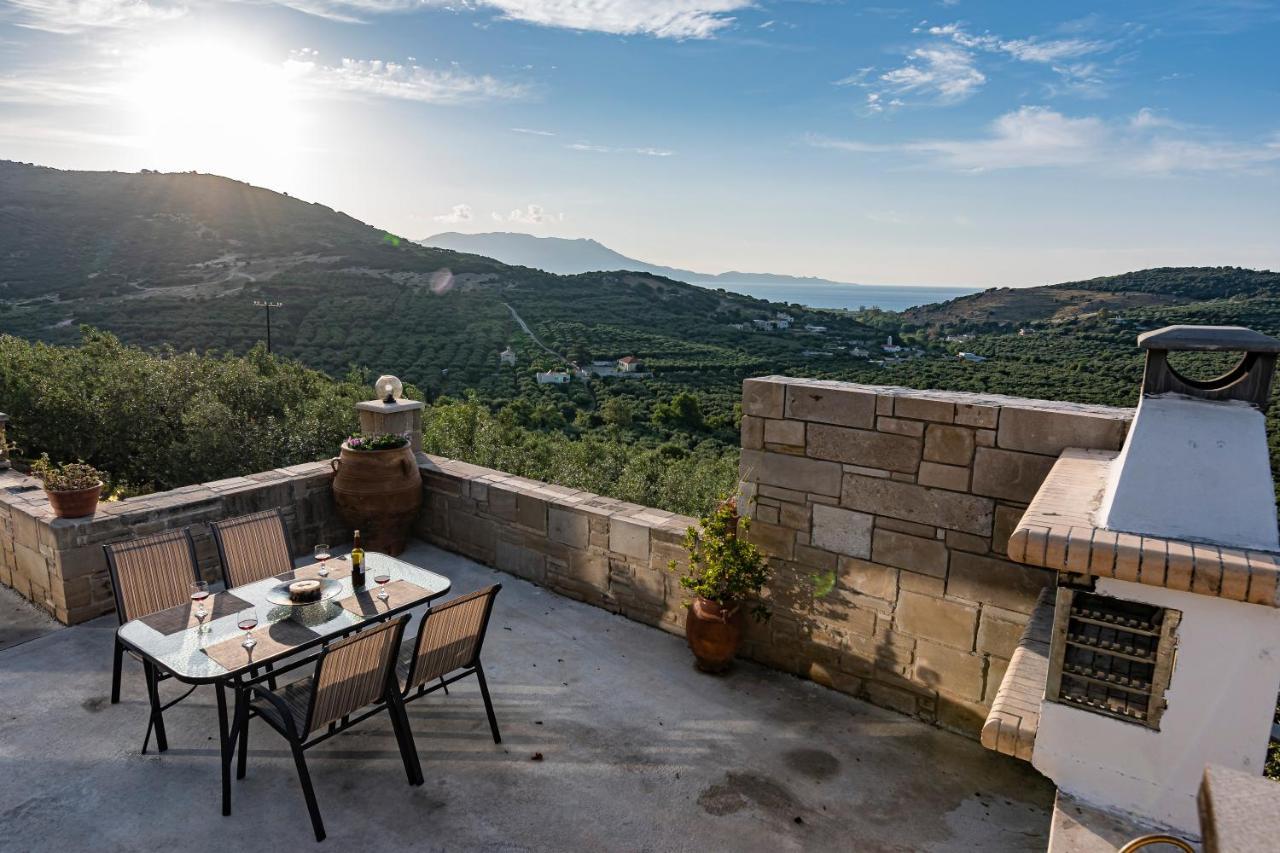 Rikanthos Stone Sea View Apartment Falelianá Exterior foto
