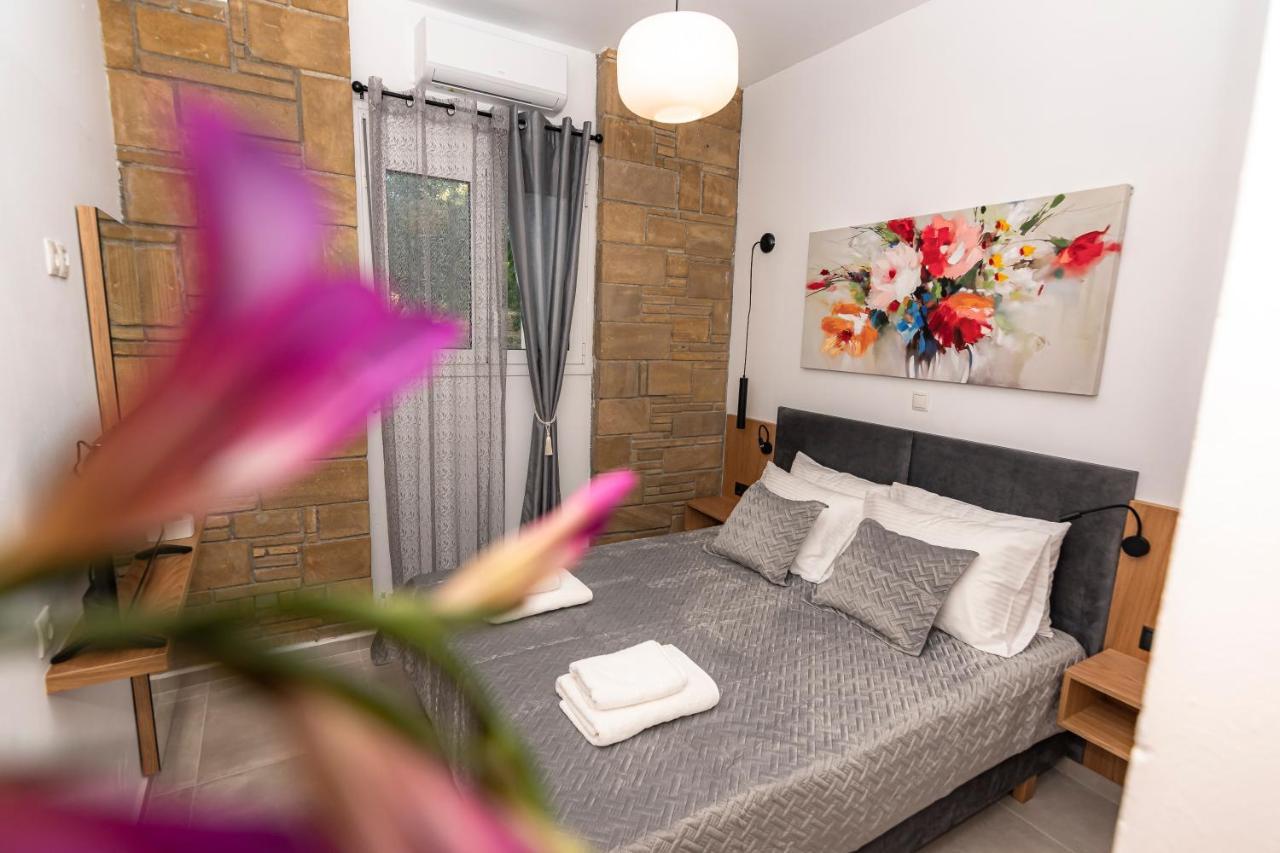 Rikanthos Stone Sea View Apartment Falelianá Exterior foto